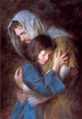 Child in Jesus Arms 3