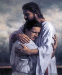 embraced by Christ